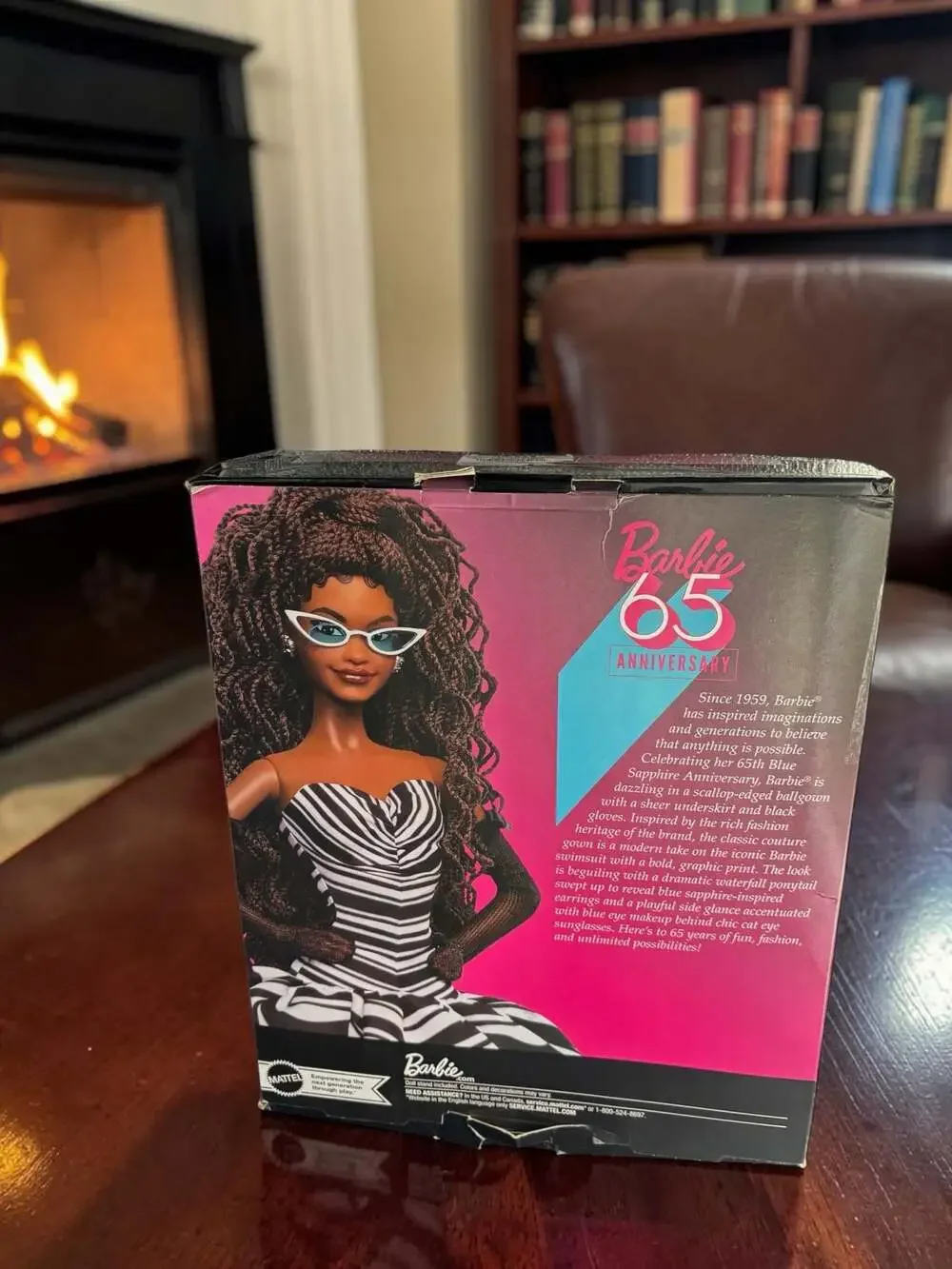 65TH BLUE SAPPHIRE ANNIVERSARY AA BARBIE SIGNATURE DOLL 2023 MATTEL HRM59 NRFB